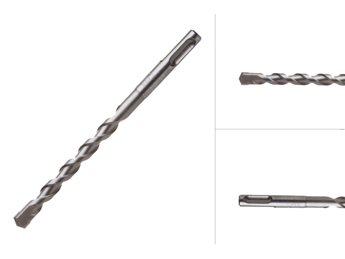 Brocas Para Hormigón Premium Sds-Plus Con 2 Filos De Corte 14 X 160 Mm Por Pieza WOVAR