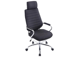 Silla de Oficina Rako en Tela (Preto) DUDECOR