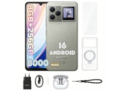 Doogee M30 Pro Vip Edition 4g 8+56gb Ram 256gb 6.88" 120hz 8000mah 33w Nfc Android 16 Gris