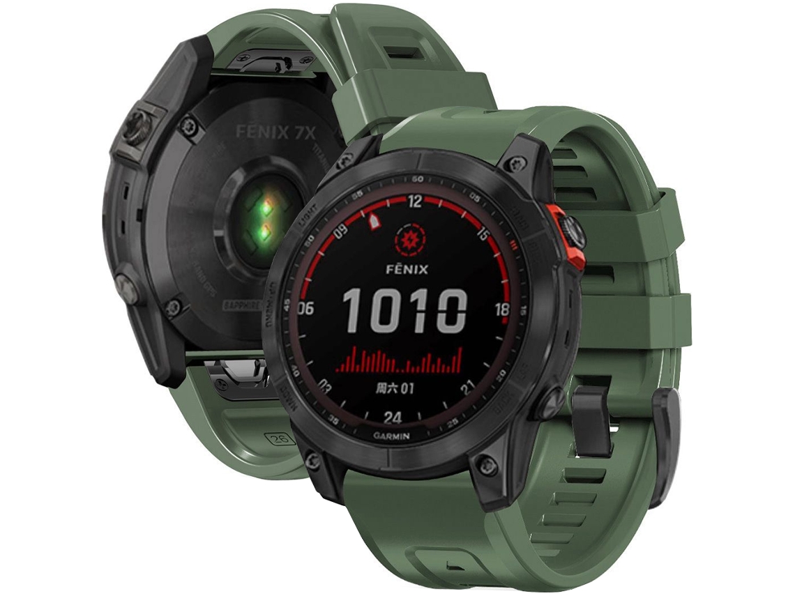 Correa de silicona TECH PROTECT para Garmin Fenix ​​3 5x 3hr 5x Plus 6x Pro 7x