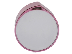 Borrador De Pelo Doble Lado Exfoliante Portátil Oro Rosa