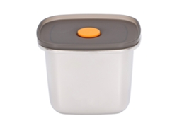 Recipiente Hermético Para Almacenar Alimentos, Acero Inoxidable 304, Con Tapa De Pp, Apilable, 550 Ml.