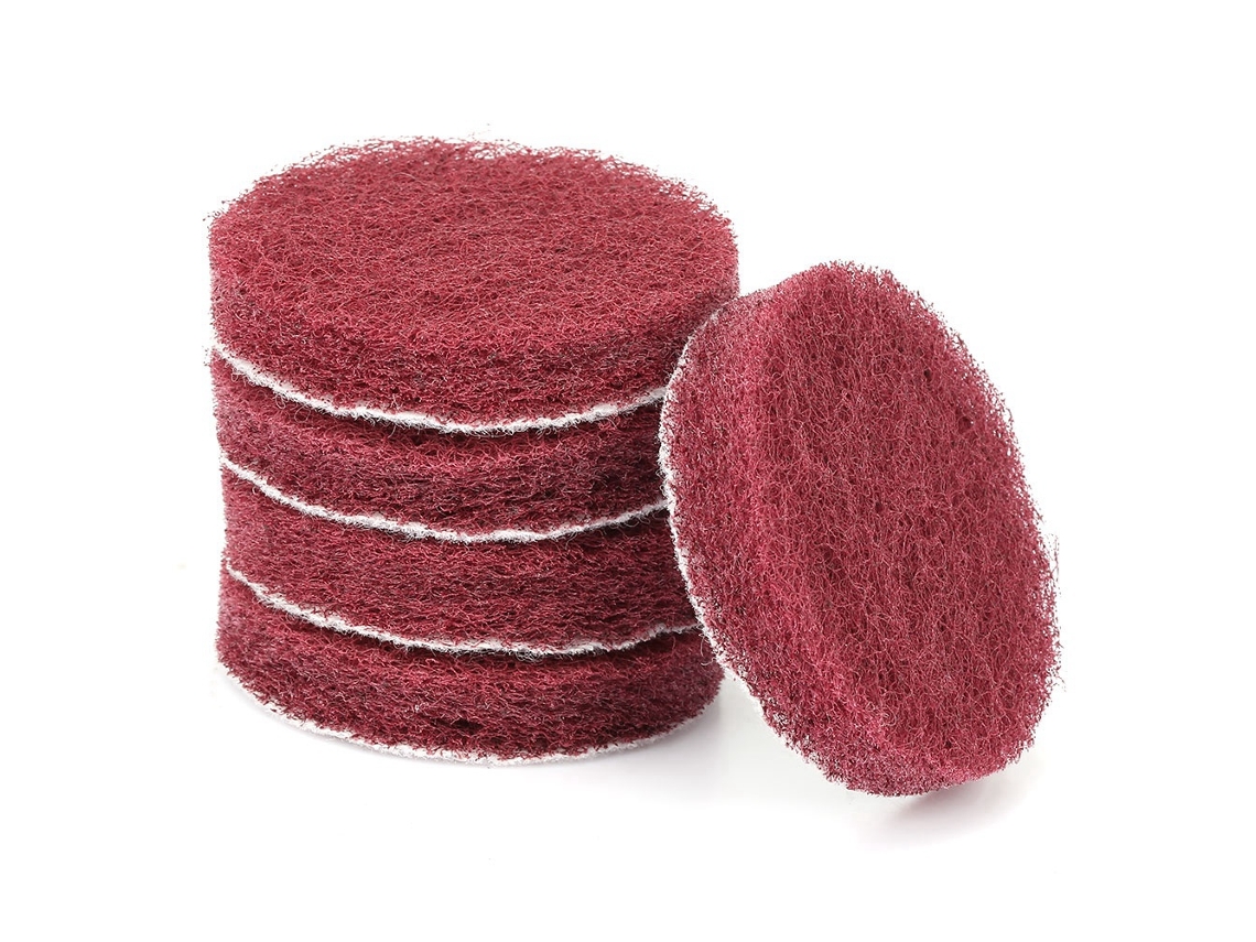 5 unidades de esponja autoadhesiva de limpieza de 50 mm para accesorios de máquinas de pulido y rectificado (400)
