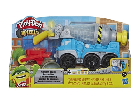 Blocs de Construcción PLAY-DOH Camión De Cemento (Edad Mínima: 3 Años - 8,1 x 38,1 x 21,59 cm)