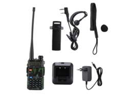 Mini walkie-talkie portátil de doble banda