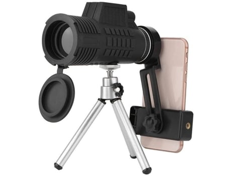 Telescopio monocular HD 10-30X50 Monocular de aumento de alta potencia para adultos con soporte para teléfono inteligente Trípode giratorio-Negro Y...