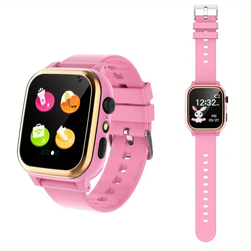 SHAH ARPAN Smartwatch Educativo para Niños: Reloj Digital con Pantalla Táctil, Cámara, Vídeo, Música, Podómetro y Linterna