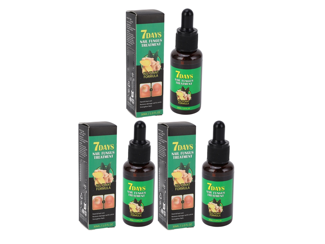 Rebe - 3 piezas de sérum para el cuidado de las uñas con extracto de jengibre. Fortalece y suaviza. Cuidado diario. 30 ml.