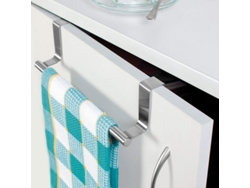 Toallero Horizon, Acero Inoxidable, No Requiere Taladrar, Para Puertas De Armario, 23 Cm