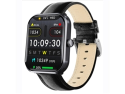 Reloj inteligente con monitorización de frecuencia cardíaca, notificación de presión arterial y temperatura, pulsador y medicación, sin latidos cardíacos invasivos, sin supervivencia