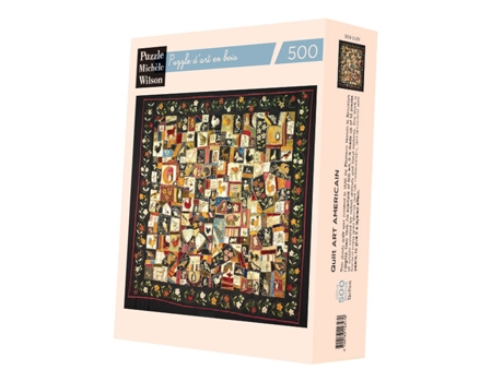 Puzzle PUZZLE MICHELE WILSON (Madera - Beige - 32 x 31 cm)