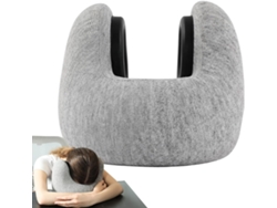 Almohada De Viaje De Espuma Viscoelástica, Soporte Cervical En Forma De U Para Aviones, Acolchado Transpirable, Ligera Y Cómoda.
