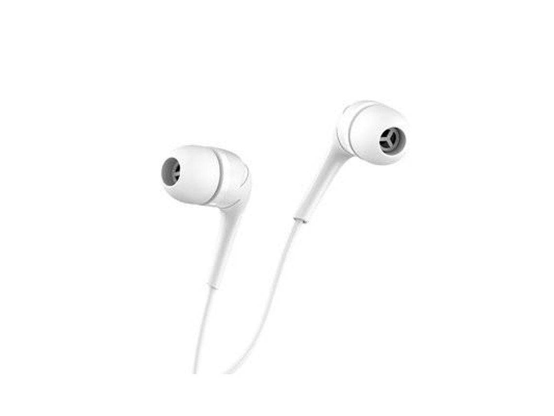 Auriculares Hoco Drumbeat Universal Mic M40 Blancos