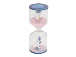 Ats-reloj De Arena Decoratsivo Hombre Espacial Temporizador Educatsivo 15 Minutos Rosa Para Oficina Hogar Cocina Escritorio