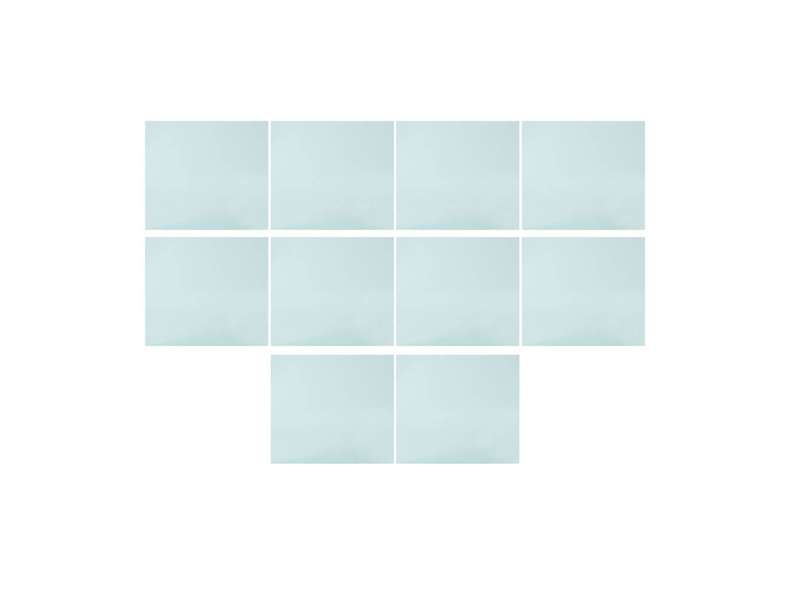 10 Lentes De Repuesto Transparentes Para Casco De Soldadura, 138x122 Mm, Policarbonato.