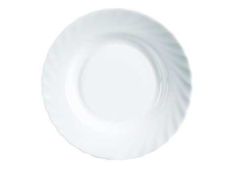 Plato LUMINARC Trianon (Blanco - Vidrio)