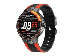 Reloj inteligente Wearkey E15 con pantalla táctil de 1,28 pulgadas y monitorización de frecuencia cardíaca Ly Ebike
