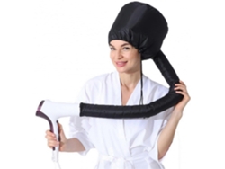 Touca Para Secador De Cabelo - Seque O Cabelo Rapidamente - Touca Térmica Para Secador De Cabelo Preta