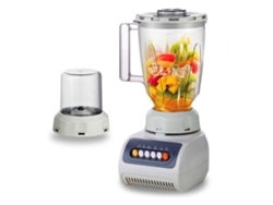 Licuadora eléctrica con cuchilla de acero inoxidable, 1,5 l, antifugas, con picadora de carne, enchufe UE 220 V
