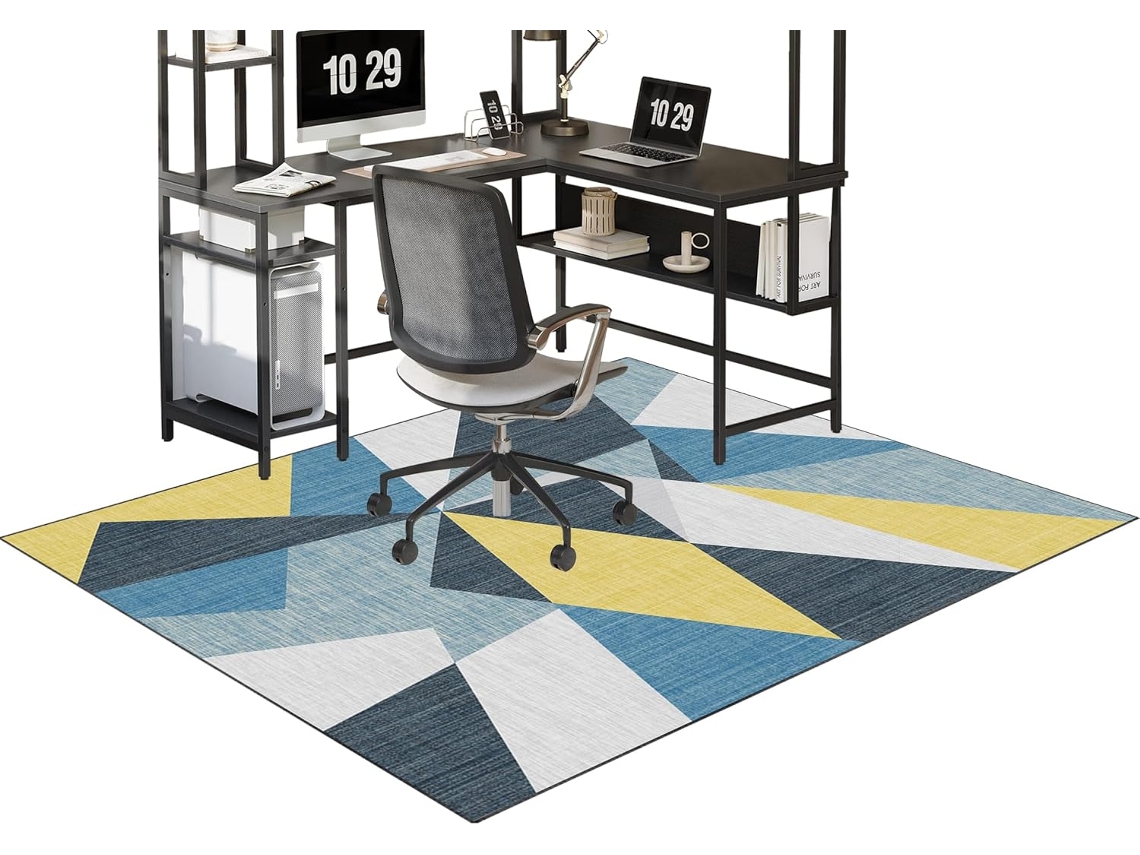 Alfombrilla Silla Oficina Duros, Antideslizante Xunzheng Juegos, Suelos Multiusos Decoración Del, 80 X 120 Cm