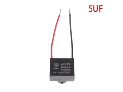 Condensador De Arranque Para Motor De Ventilador De Techo Cbb61 450v 1uf-12uf 5uf 5uf