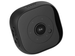 Mini cámara H9 gran angular de 120 grados con captura nocturna por infrarrojos y detección de movimiento Yizhood (negra)