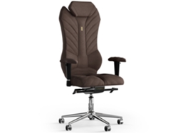 Silla de Oficina KULIK SYSTEM Monarch Fabric (Azur - Castanho -130x50x50cm)