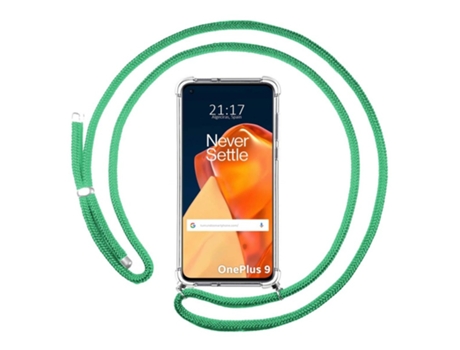 Carcasa OnePlus 9 5G TUMUNDOSMARTPHONE Colgante Verde