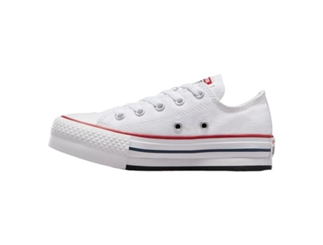 CONVERSE, Chuck Taylor All Star Eva Lift, Zapatillas, Sportwear, Moda, Lona, Plataforma, Blanco, Niño, CV372862C_102//