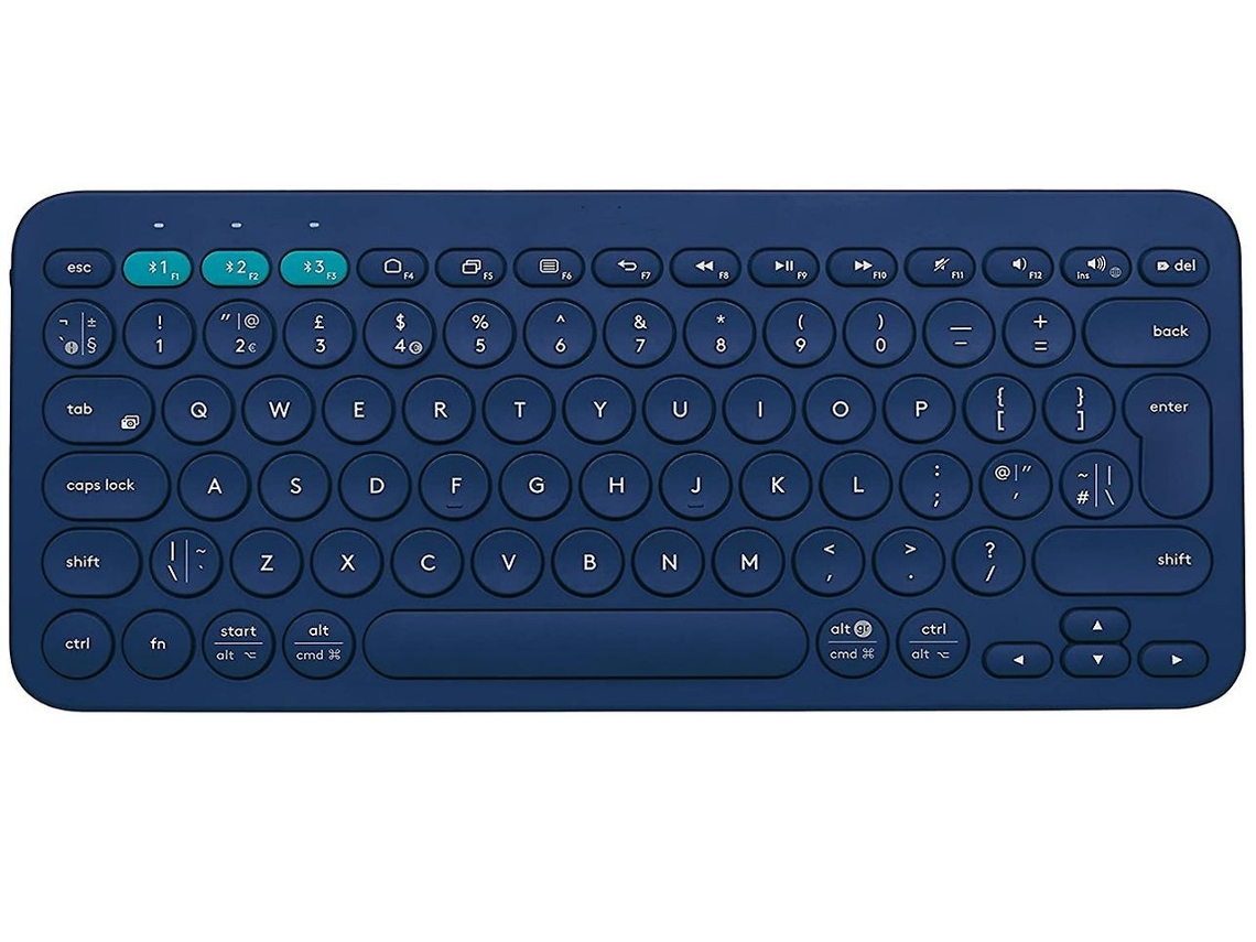 Teclado multidispositivo inalámbrico K380 para Windows, Apple iOS, Apple TV, Android o Chrome, Bluetooth, diseño compacto con ahorro de energía