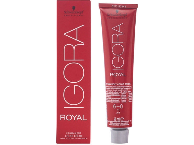 Tinte de Cabello SCHWARZKOPF Igora Royal 6-0 (60 ml)