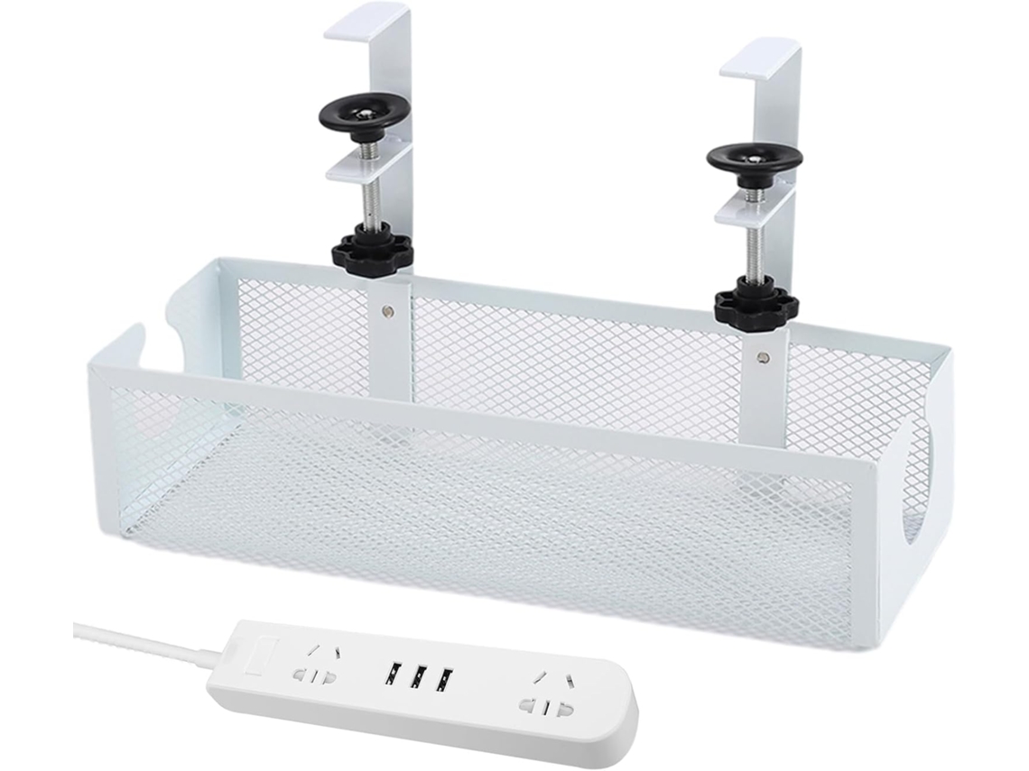Organizador De Cables De Acero Al Carbono Para Oficina, Hogar, Estudio, Cocina, Uso Interior Y Exterior