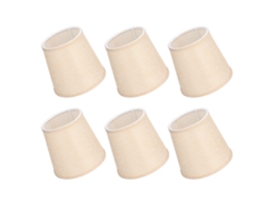 2026-6 Piezas Lámpara Tela Moderna E14 Clip Para Candelabros Lamparas Mesa Accesorios Hogar Decoración