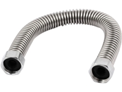 Manguera flexible y estanca de acero inoxidable, de 30 cm, para calentadores de agua instantáneos CHABERLU.