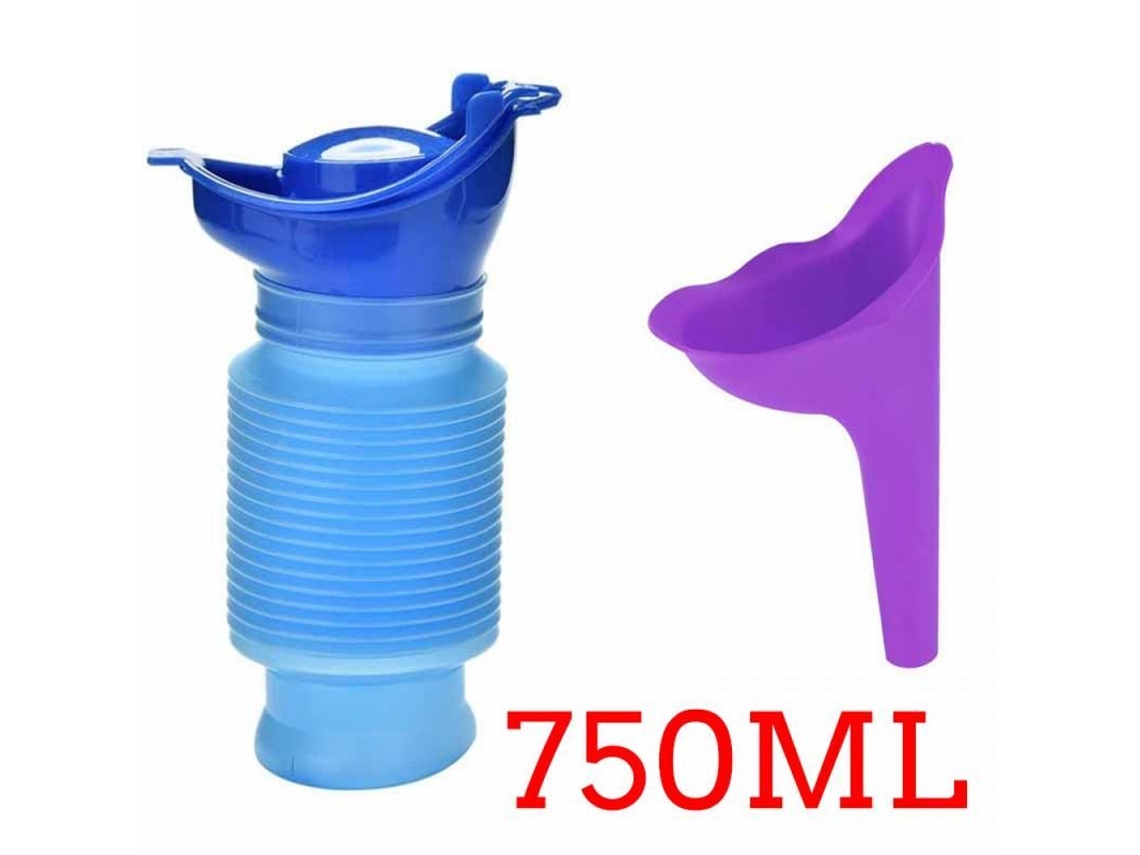 2026-urinal Portátil 750ml Reutilizável Para Adultos, Crianças, Viagem, Acampamento, Carro, Emergência