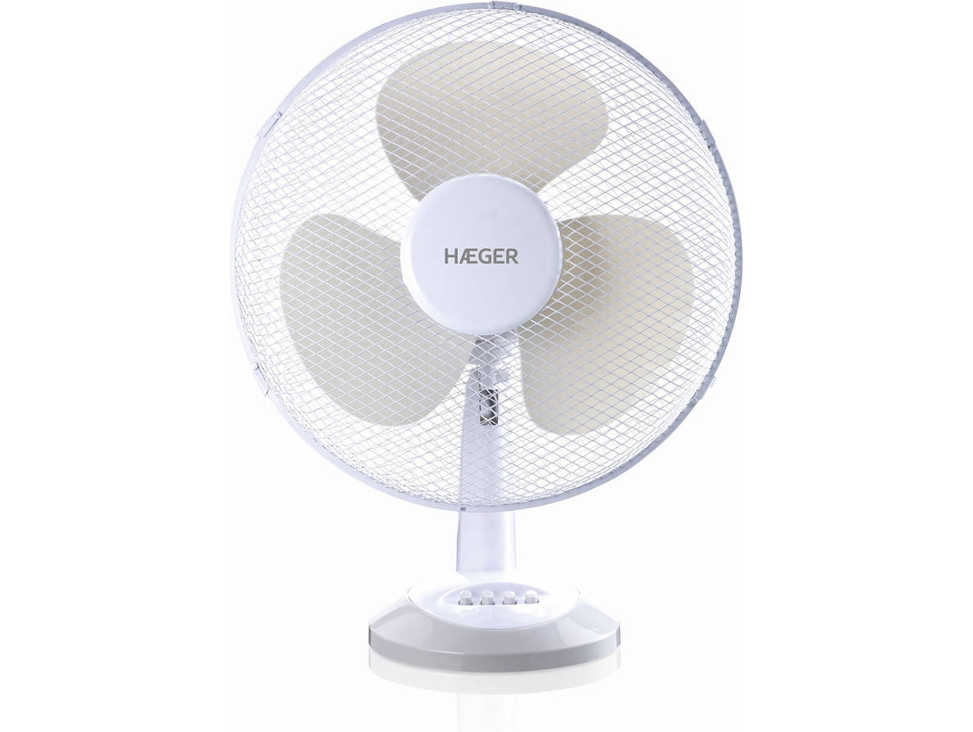Ventilador de Mesa HAEGER FA-016.007A (3 velocidades - 45 W - Diámetro 40 cm)
