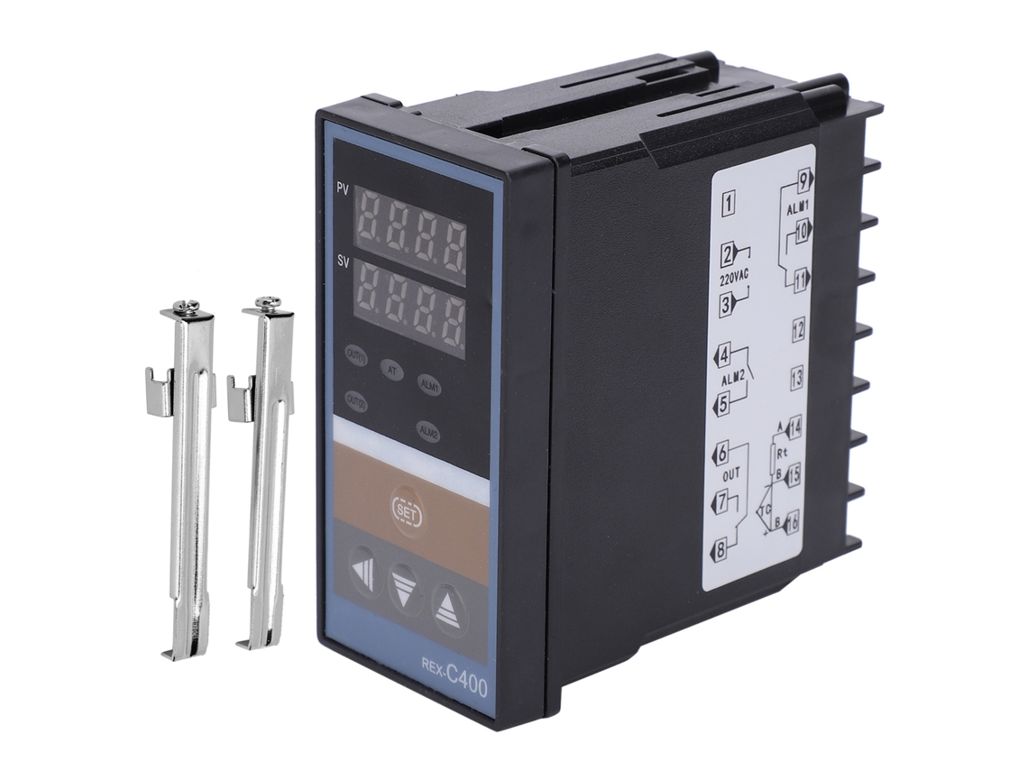 Termostato Inteligente Controle De Temperatura Rexc400fk02mxda 220v Regulador Chave Ajustável