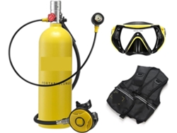 Mini Cilindro De Buceo De 2 Litros, Equipo De Snorkel, Tanque De Oxígeno