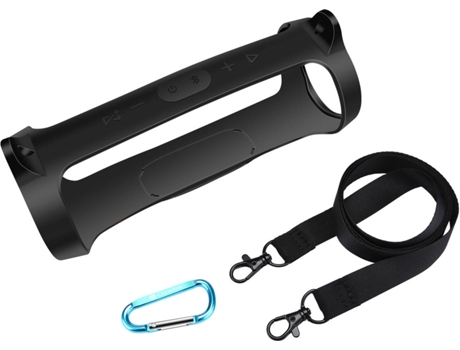 Carcasa GETEK AS25 Negro (Silicona - Compatibilidad: Amazon Tap)