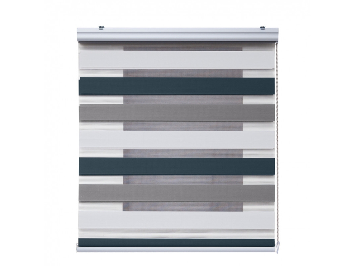 Estor Noche y Día Plus com Acabados de Aluminio STORESDECO (250 x 180 cm - Multicolor)