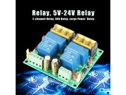 Módulo De Relé De Alta Potencia De 2 Canales Y 30 A, 5 V-24 V, Para Plc/mcu Con Aislamiento Óptico.