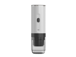 Cafetera eléctrica portátil Eifson para café expreso, calienta café molido (blanca)