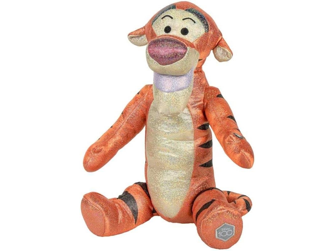 Peluche Tigger Winnie The Pooh Disney 100 Aniversario Glitter 34 Cm (4 años)