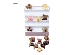 100 Clips De Pelo Mini Adorables Para Mujeres Y Niñas Pequeños Clips De Pelo Bonitos