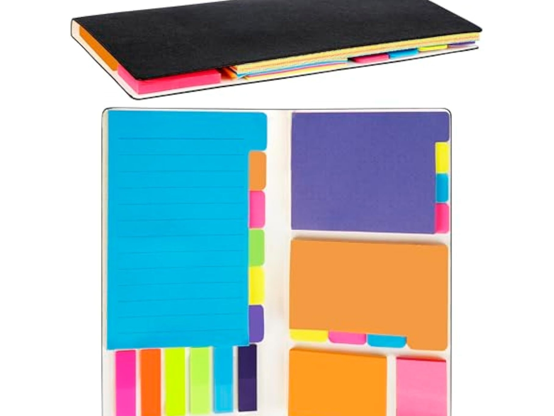 Bloc de notas Eifson Diary con notas adhesivas (9,94 x 20,3 cm)