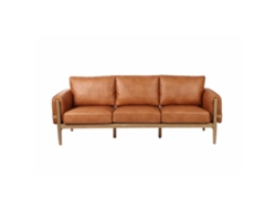 Sofa Fresno Pu Marron 220x80x82cm