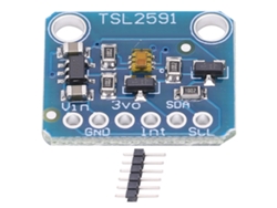 Sensor De Luz Digital De Alta Dinámica Tsl2591 Con Diodos Infrarrojos Y Espectro Completo I2c 3.3‑5v