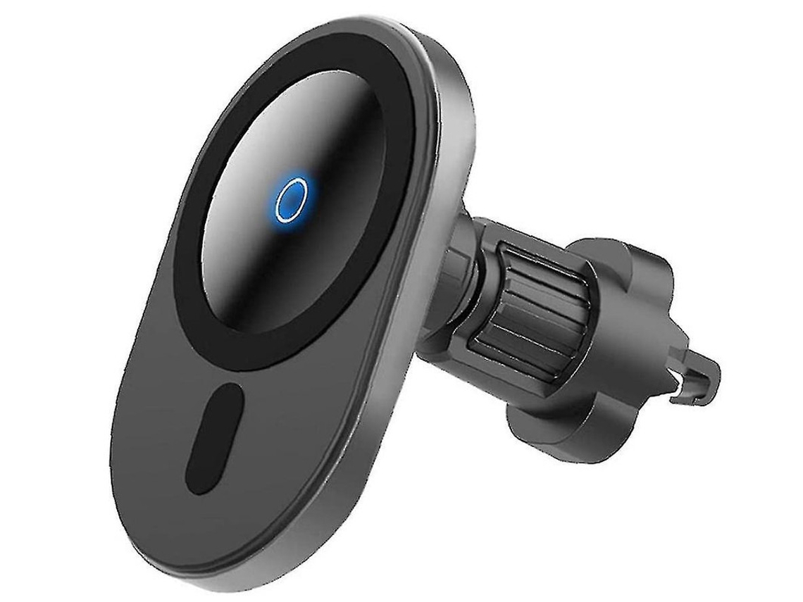Cargador Carro Fast Air Vent Suction Sticky Round Yizhood Negro