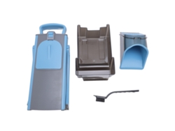 Cortador De Verduras Ajustable, Picador/rallador Multifuncional Para Cocina, Azul