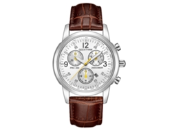 Reloj De Pulsera Geethink Para Hombre, Piel Sintética, Tres Subesferas, Estilo Ejecutivo, A La Moda.